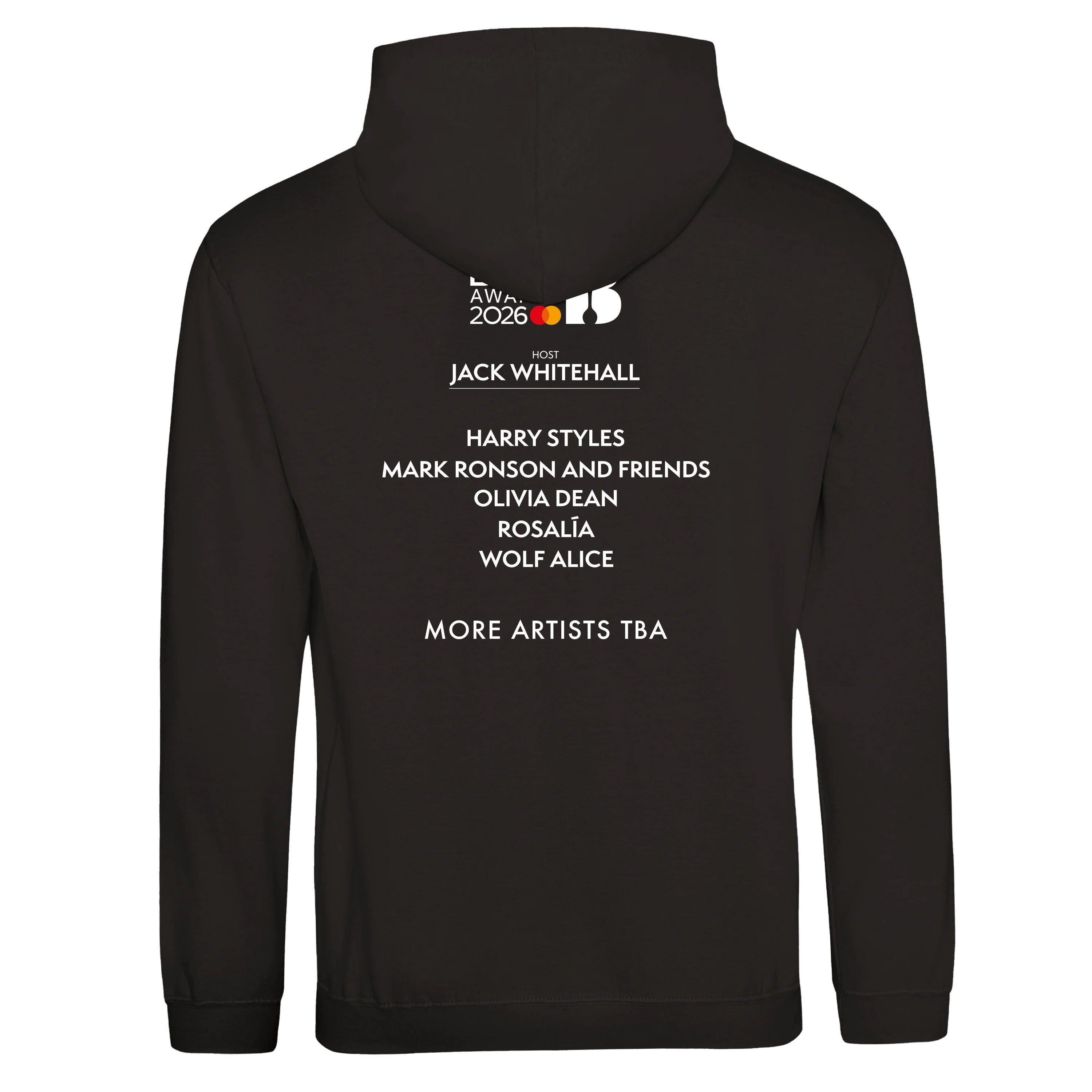The BRIT Awards 2026 Black Pullover Hoodie
