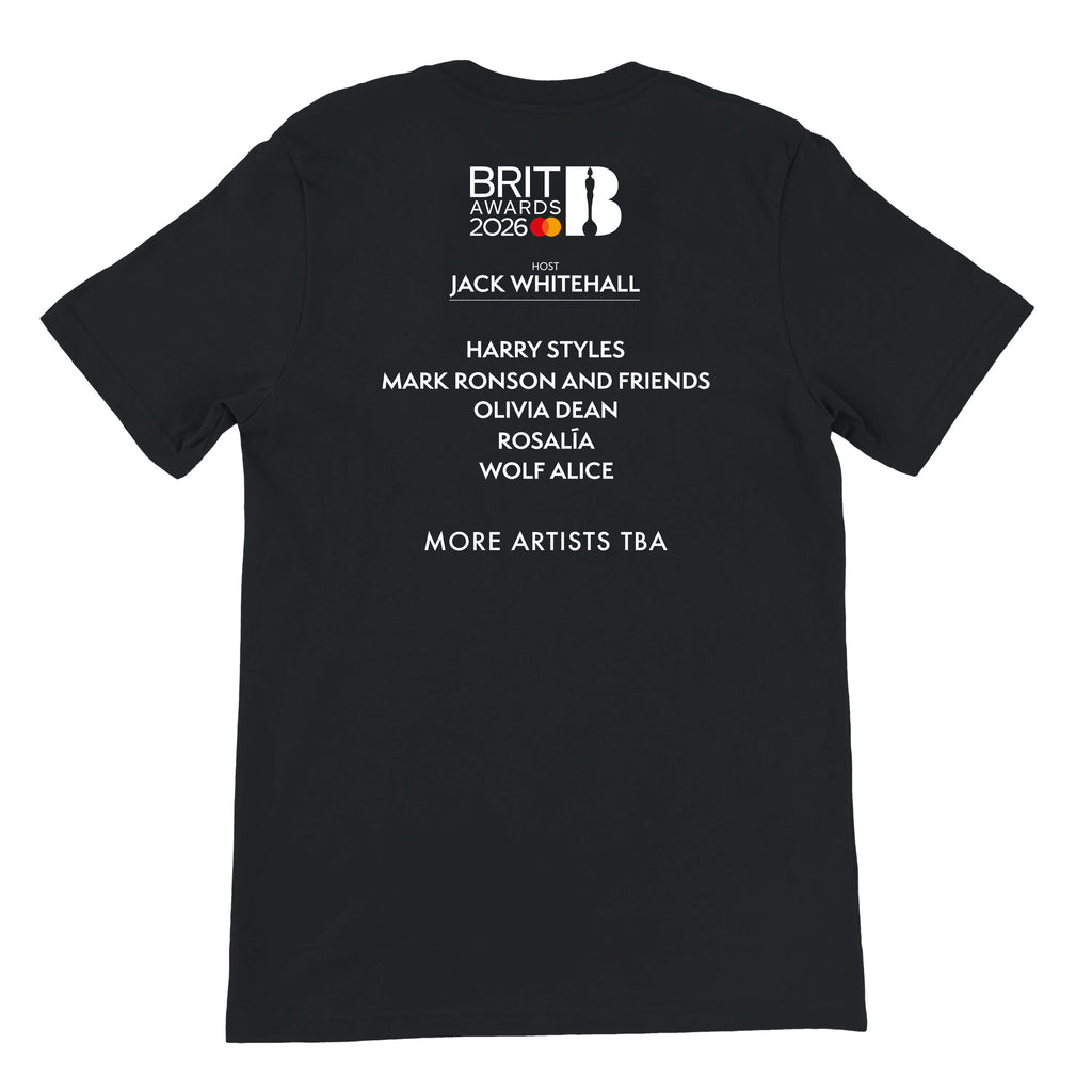 The BRIT Awards 2026 Black T-Shirt