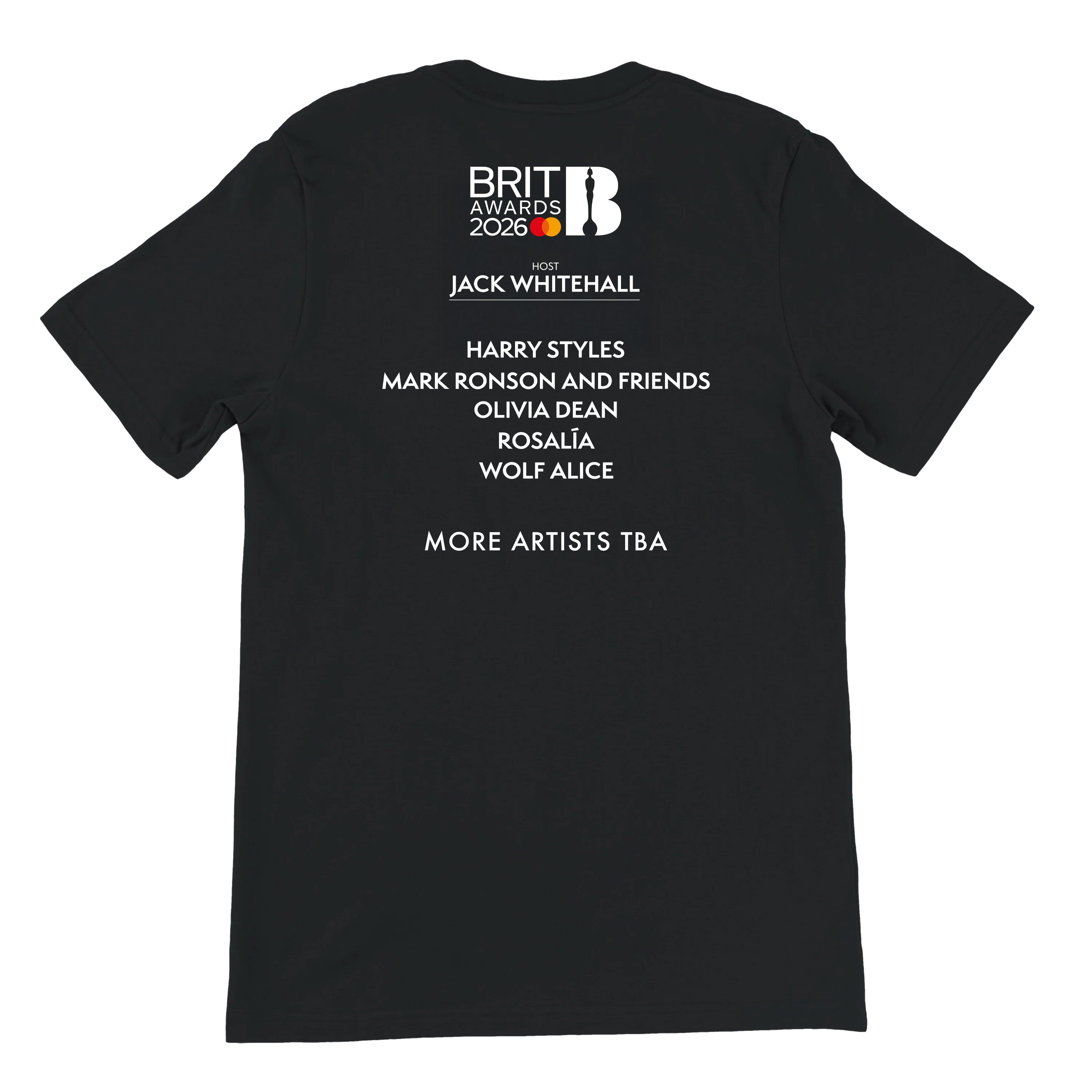 The BRIT Awards 2026 Black T-Shirt
