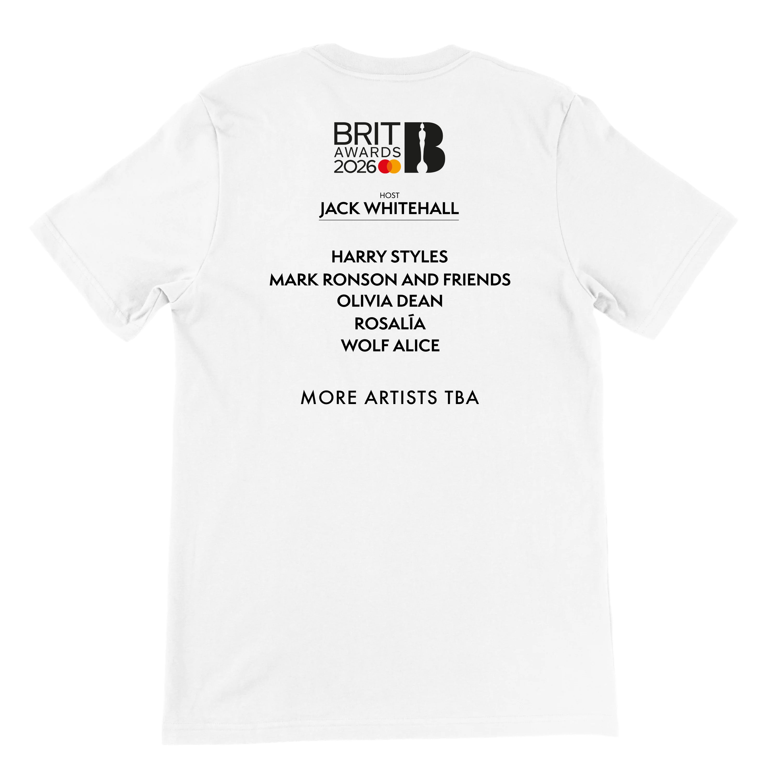 The BRIT Awards 2026 White T-Shirt